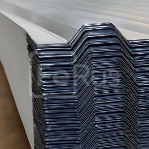 Профиль листовой оцинкованный г/к 10х600х1400 мм Ст2кп ГОСТ 9234-74