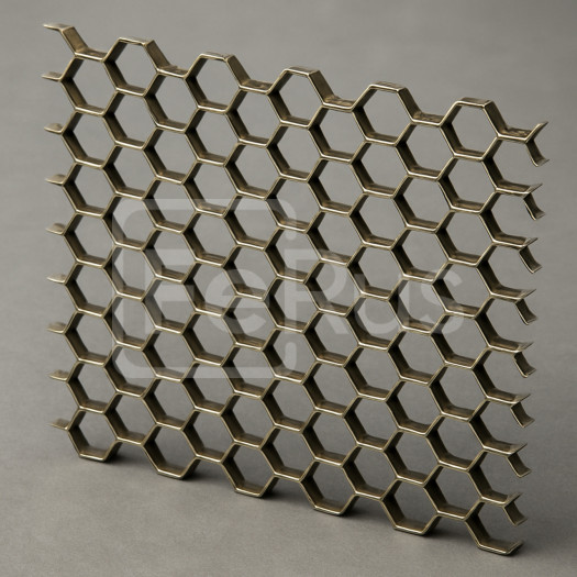 Гексагональная сетка HM-03 (1000х1000х20х2) AISI 201