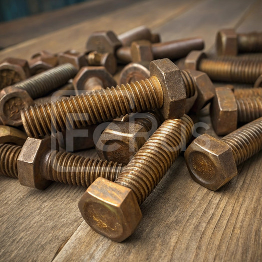 Болт бронзовый М10 шаг резьбы 1,25 мм БрАМц9-2 ГОСТ 1759.0-87