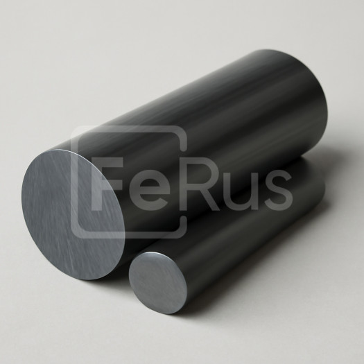 Стержень темно-серый 100х2000 мм PVC-CAW ТУ 22.21.10-011-17152852-2019