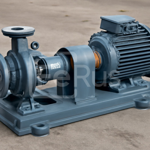 Химические насосы АХ100-65-315Е-СД на раме, б/д, б/м