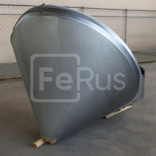 Днище коническое 1600х16х400 мм 09Г2С ГОСТ Р 52630-2012